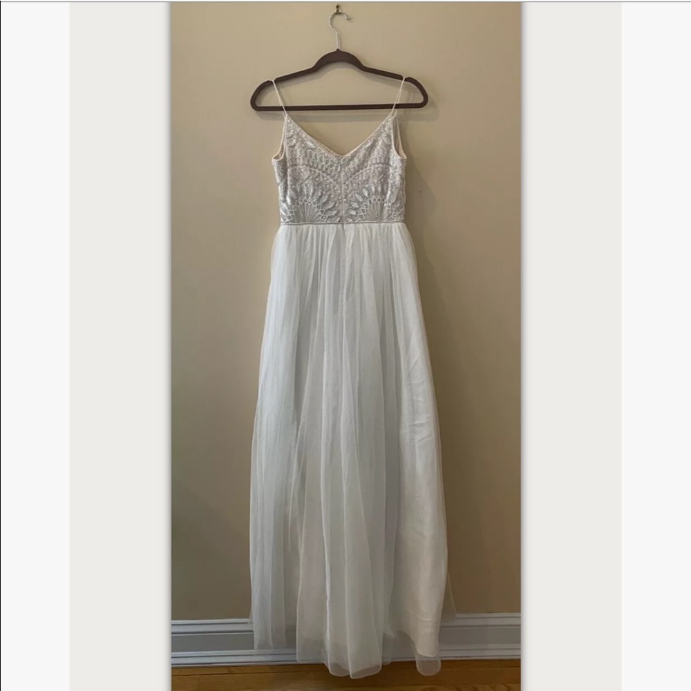 BHLDN Adrianna Papell Violetta Wedding Dress - Picture 7 of 9